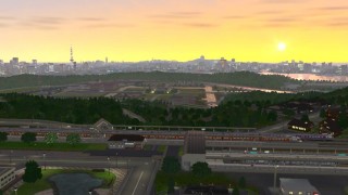 姫南駅での風景