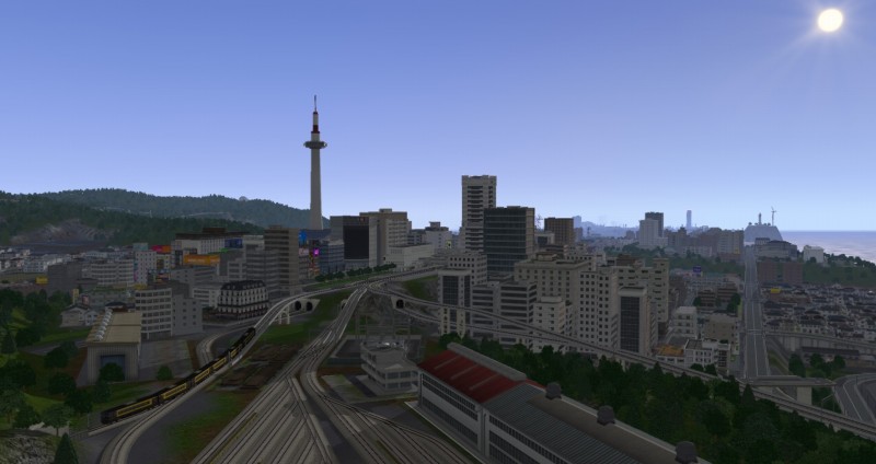 姫ヶ丘を発車、今度は登山に挑む