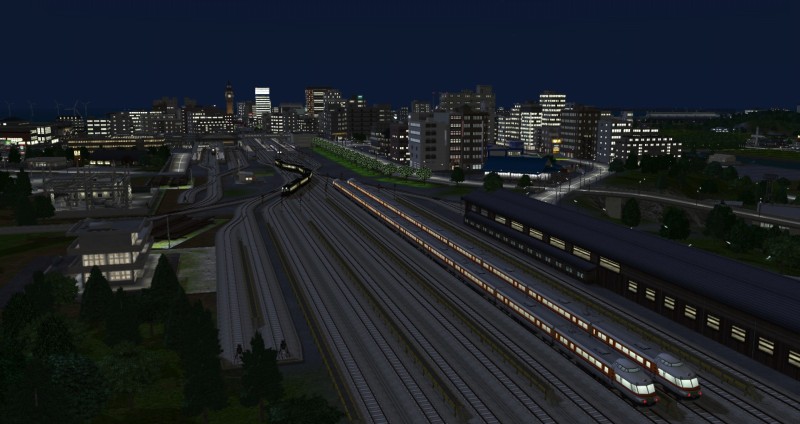 姫ノ浦に21時過ぎに到着