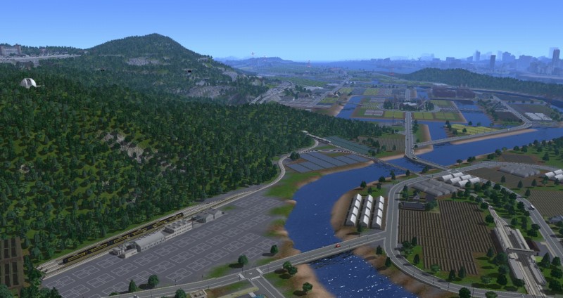 蒸留所見学中は刈田検車区にて待避