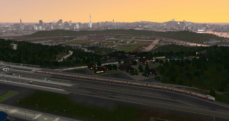 山の上の温泉街、姫南に到着